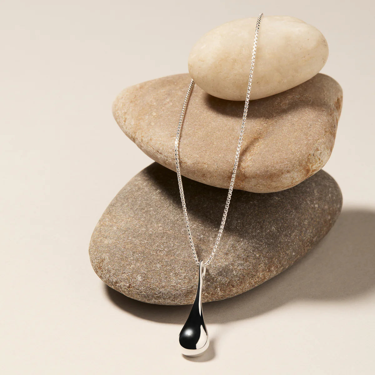 Najo My Silent Tears Necklace Silver #24898