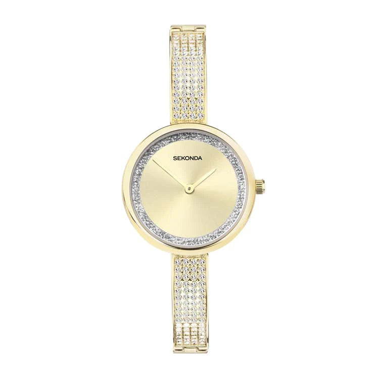 Sekonda Ladies Sparkle Aurora Gold Strap #24620