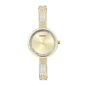 Sekonda Ladies Sparkle Aurora Gold Strap #