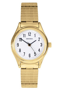 Sekonda Gold Coloured Expander Strap Watch #24000