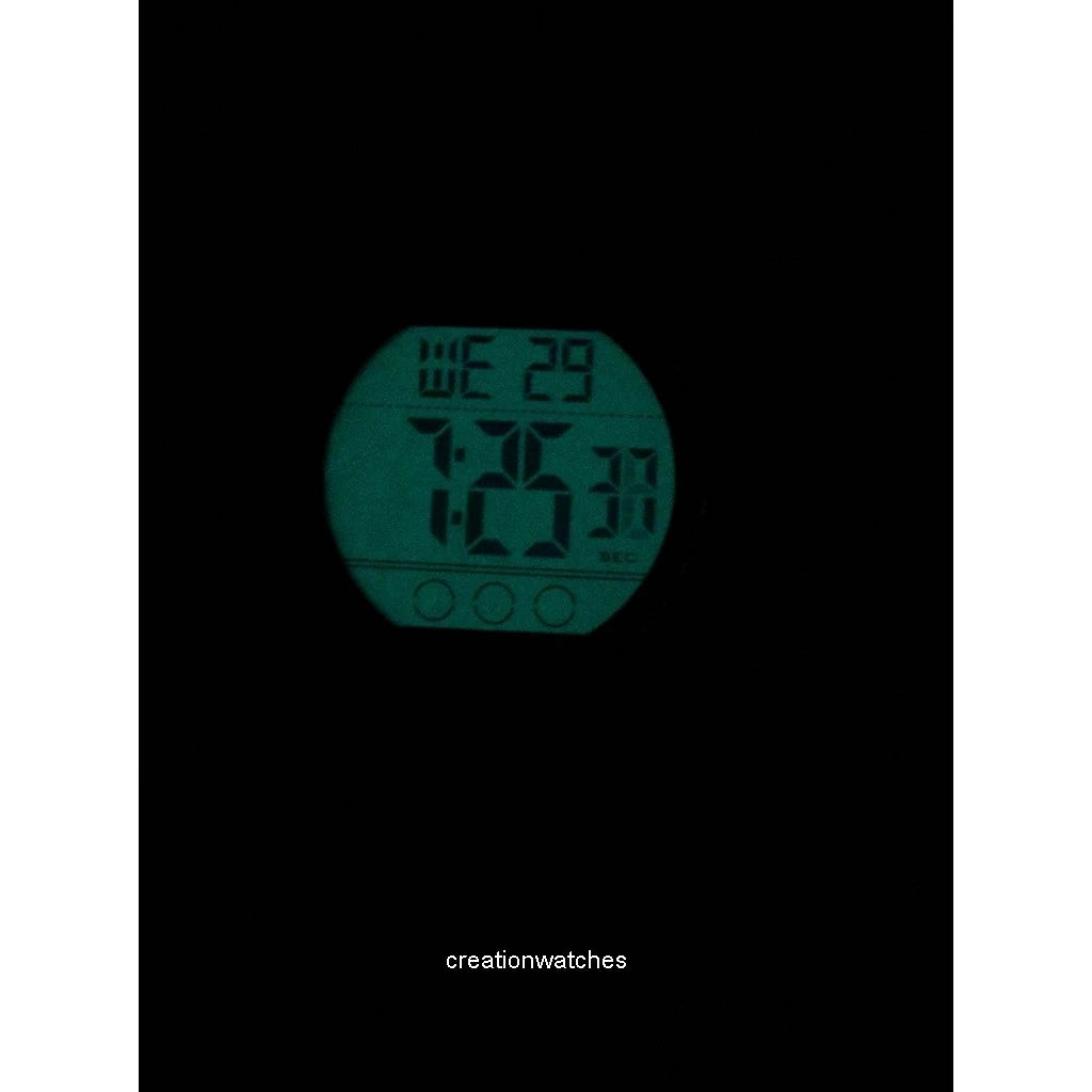 Timex Marathon Digital Full Black/Silver Watch #23822