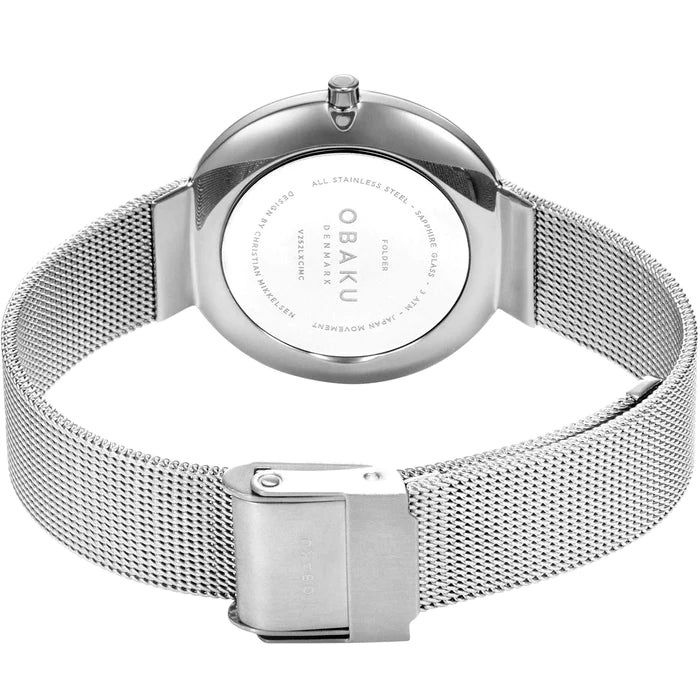Obaku Folder Steel Watch #