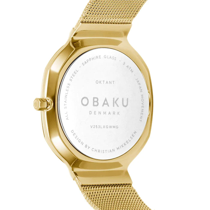 Obaku Oktant Lille-Gold Watch #24231