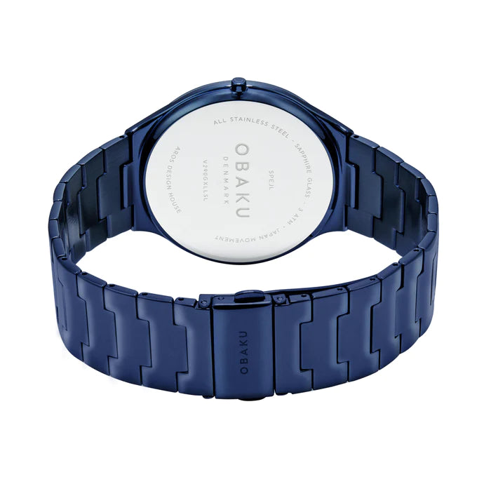 Obaku Spejl-Blue Watch #24244