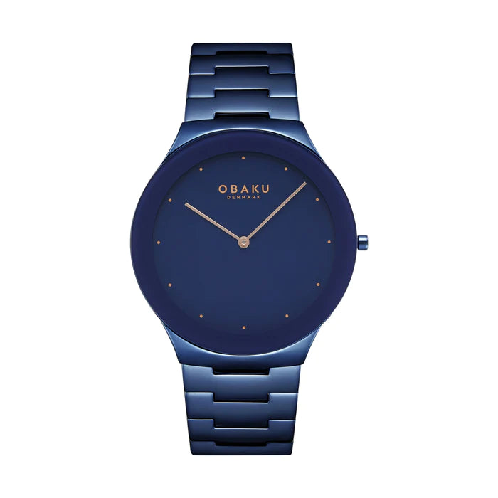 Obaku Spejl-Blue Watch #24244