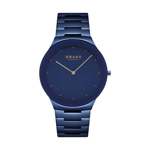 Obaku Spejl-Blue Watch #24244