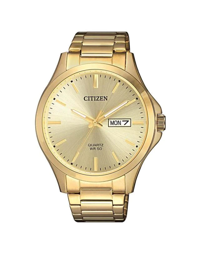 Citizen Gents Champagne Dial Quartz Watch #25280