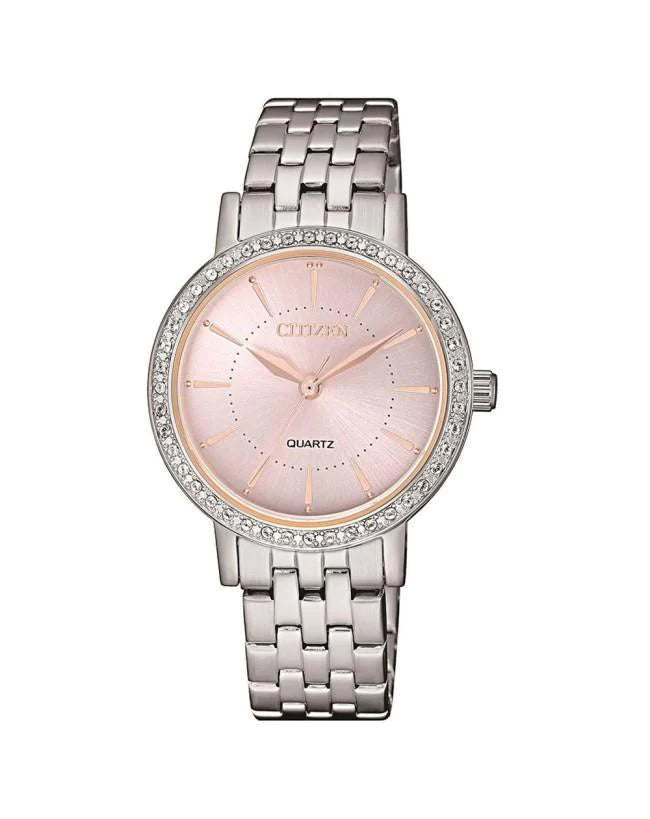 Citizen Ladies Quartz Pink Dial Watch #