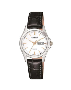 Citizen Gents Quartz White Dial Watch #23347