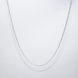 Sterling Silver Light Weight Oval Belcher Chain #25414
