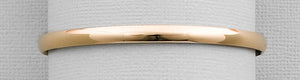 9ct Yellow Gold Sharp Oval Bangle #24190
