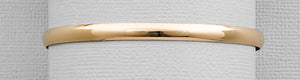 9ct Yellow Gold Rounded Bangle #23668