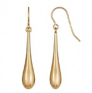9ct Yellow Gold Drop Earrings #25319