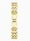 Sekonda Ladies Monica White Dial Gold Alloy Case Watch #