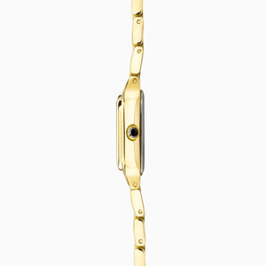 Sekonda Ladies Monica White Dial Gold Alloy Case Watch #