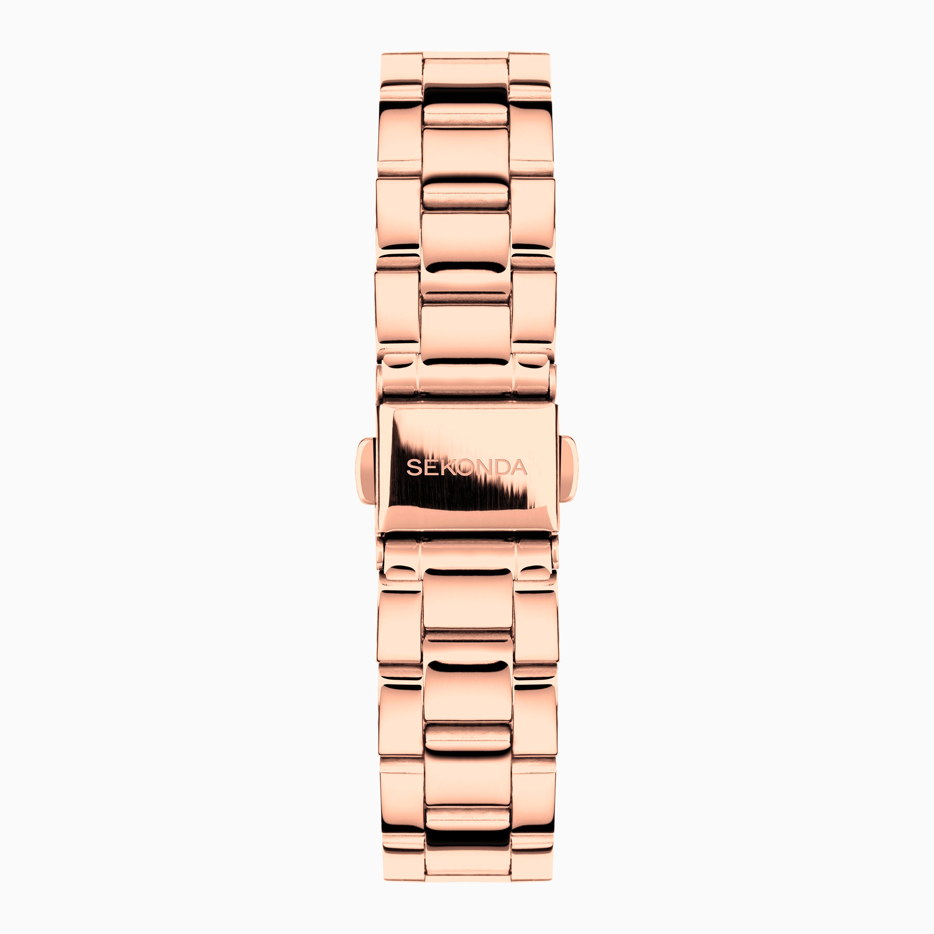 Sekonda Margot Ladies Watch | Rose Gold Alloy Case & Stainless Steel Bracelet with Silver Dial #24748