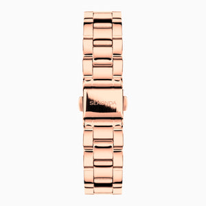 Sekonda Margot Ladies Watch | Rose Gold Alloy Case & Stainless Steel Bracelet with Silver Dial #24748