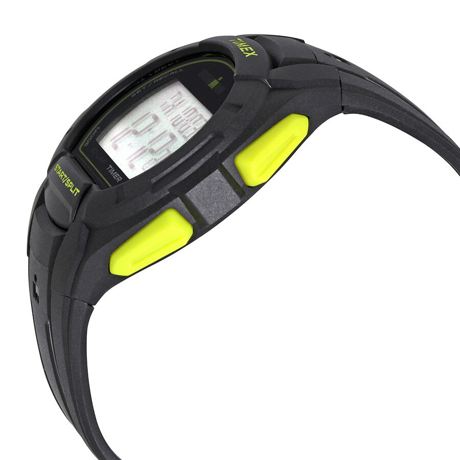Timex IM Essentials 10 lap Full Bk/Lime Watch #