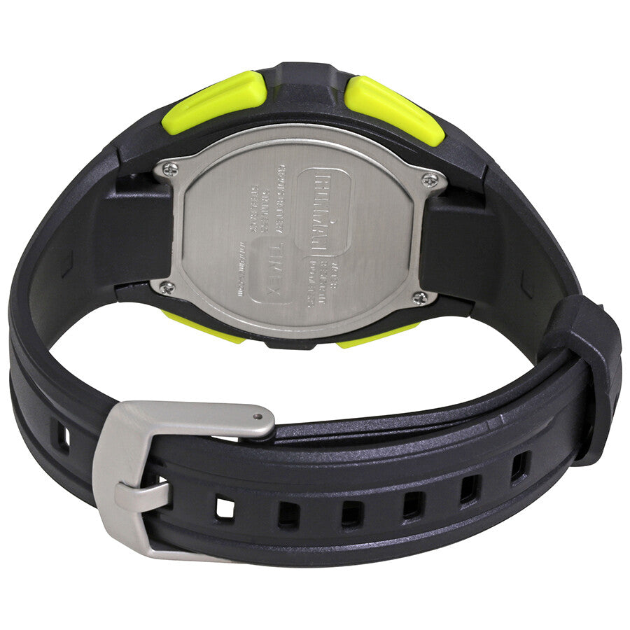 Timex IM Essentials 10 lap Full Bk/Lime Watch #