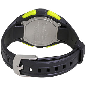 Timex IM Essentials 10 lap Full Bk/Lime Watch #