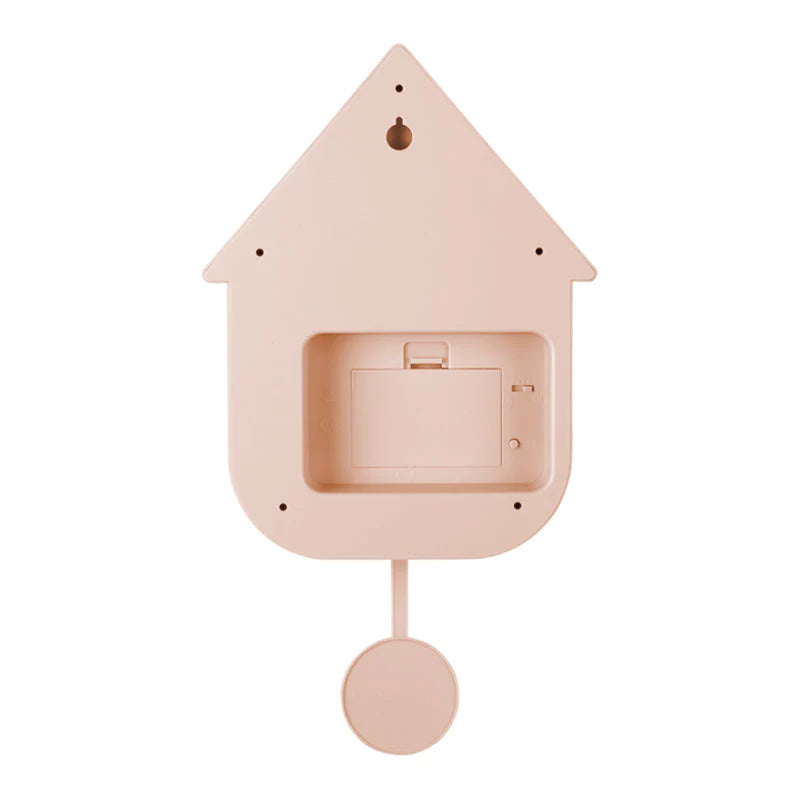 Karlsson Modern Cuckoo Clock Light Pink #25375