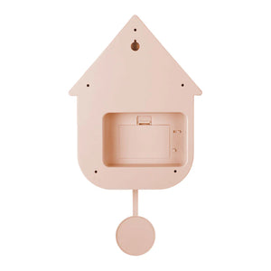 Karlsson Modern Cuckoo Clock Light Pink #25375