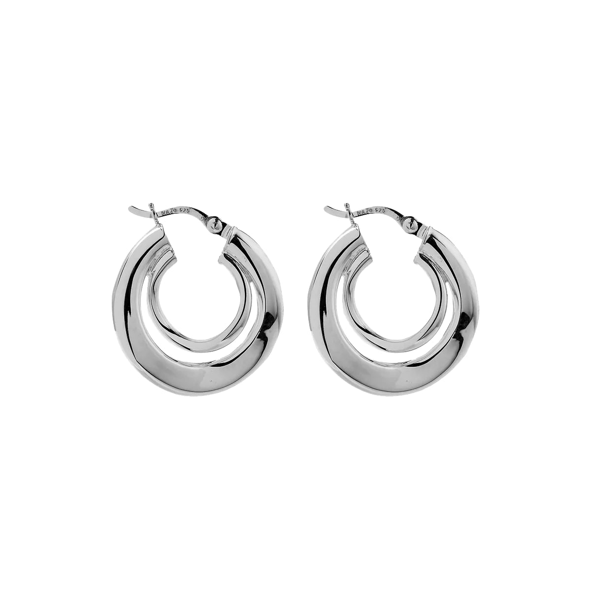 Najo Baby Strudel Hoop Earrings #25233