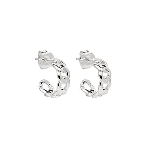 Najo Curb Small Hoop Earrings #