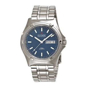 Olympic Gent's Work Watch Blue Index #23551
