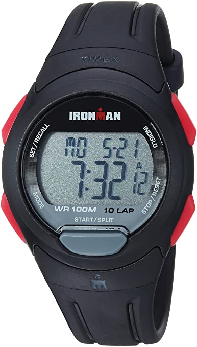Timex IM Essentials 10 Lap Full Black/Red #