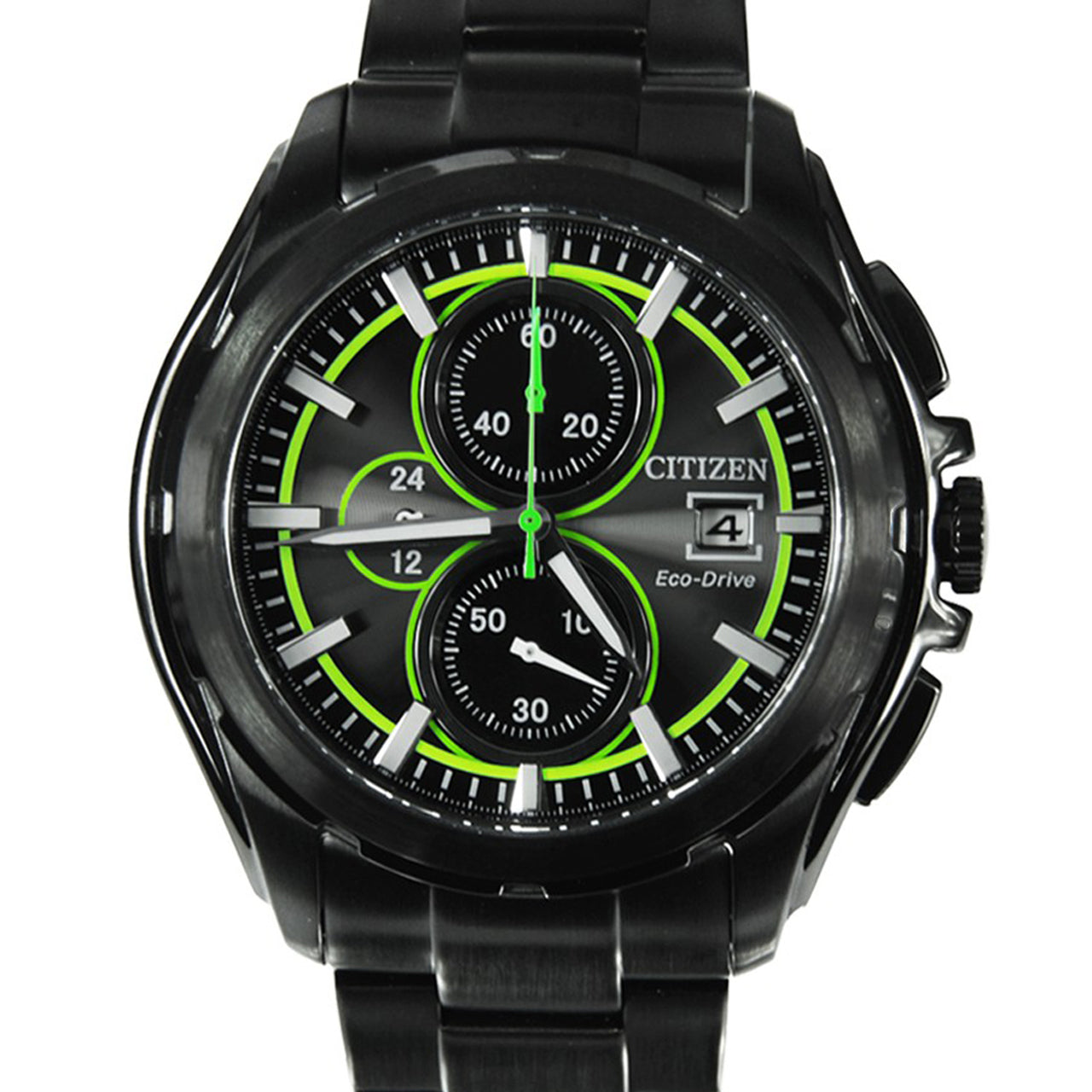 Citizen Eco Drive Chronograph Gents Sports Watch # 17761