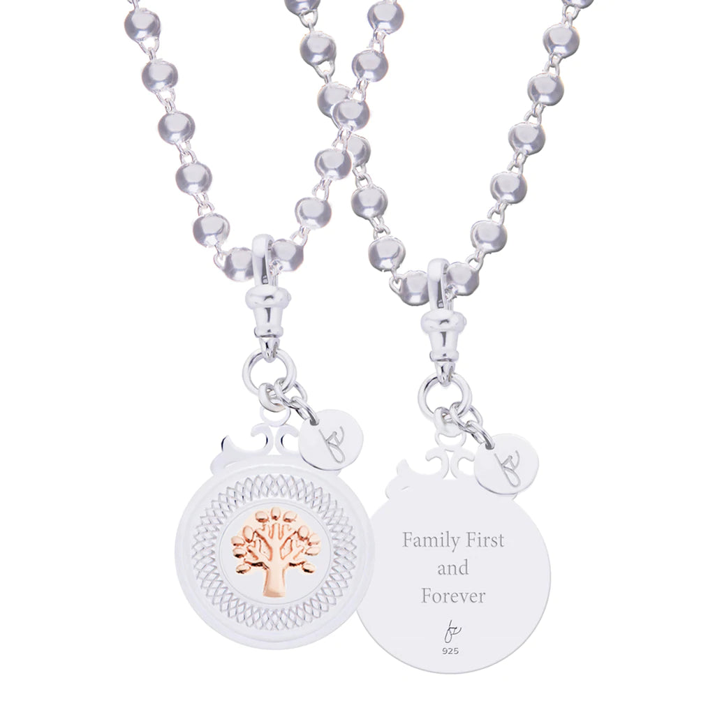 Sterling Silver Declaration Family (Tree) Necklace #