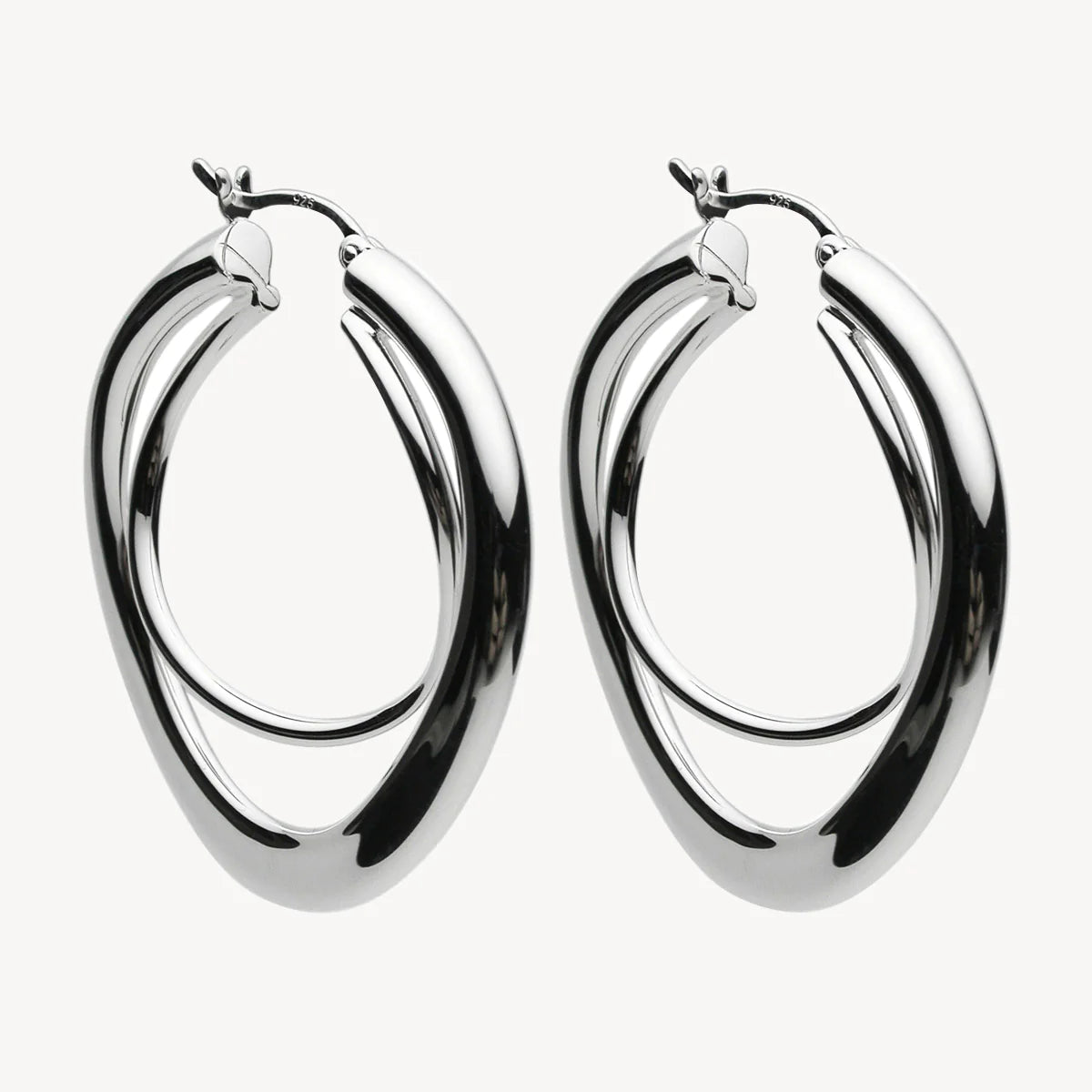 Najo Strudel Hoop Earrings #