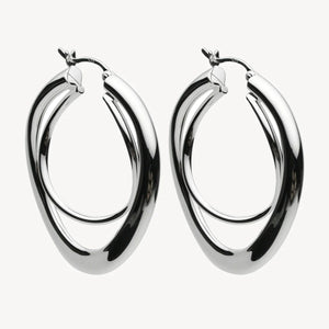 Najo Strudel Hoop Earrings #