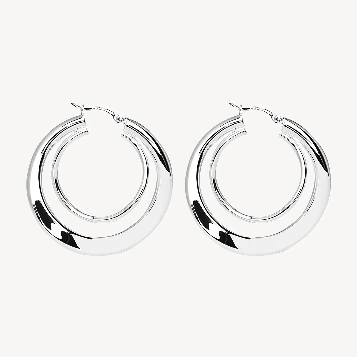 Najo Strudel Hoop Earrings #
