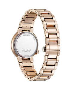 Citizen Ladies Mother of Pearl Pink Eco Drive Watch #22407