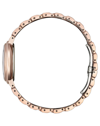 Citizen Ladies Mother of Pearl Pink Eco Drive Watch #22407