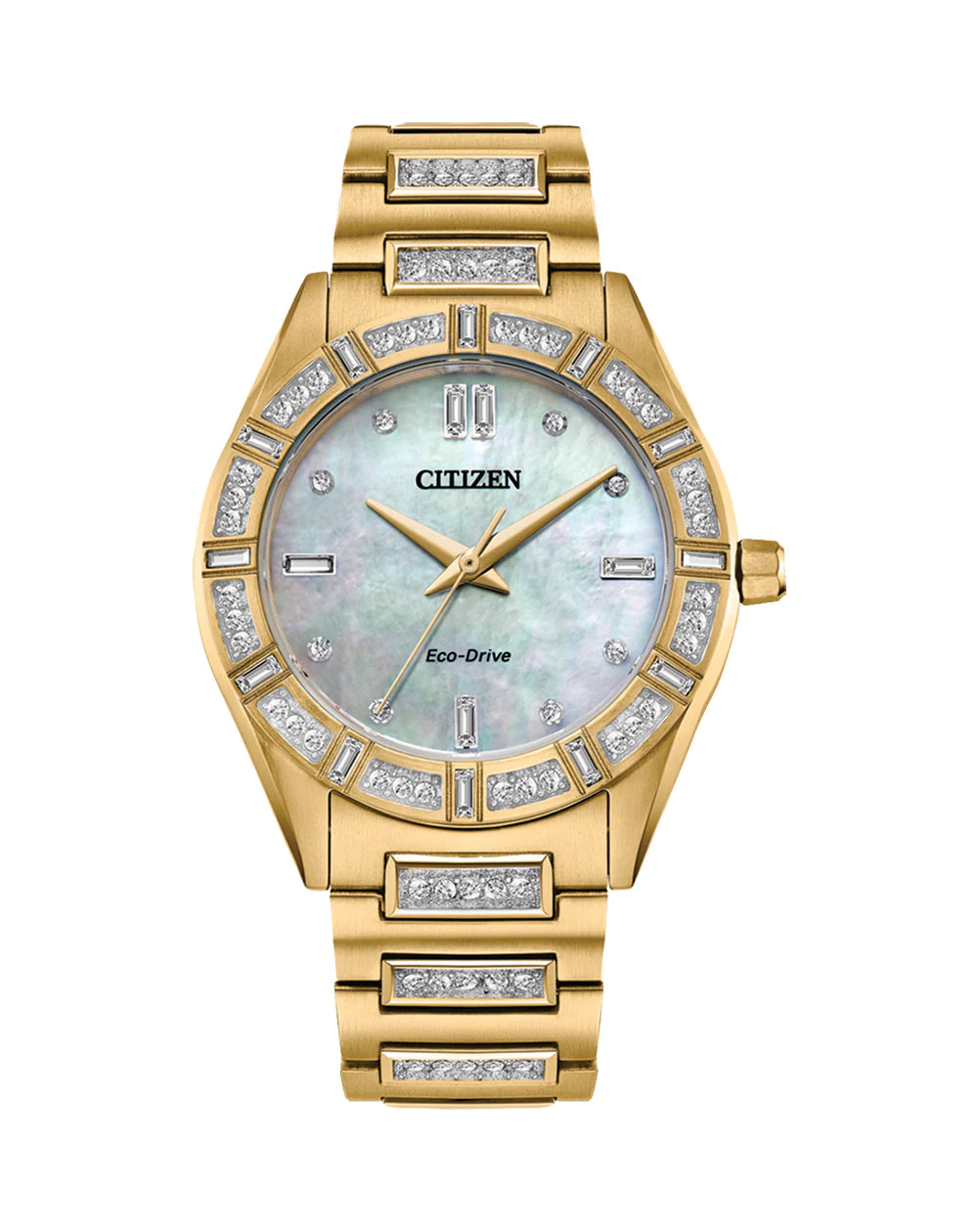 Citizen Ladies Mother of Pearl Eco-Drive Watch #23594
