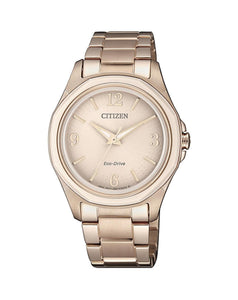 Citizen Eco Drive Ladies Rose Gold Watch 5 Year Guarantee #