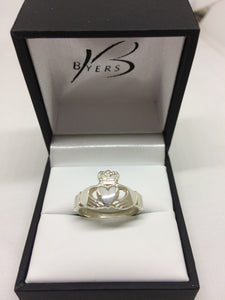 Sterling Silver Claddagh Dress Ring #1051