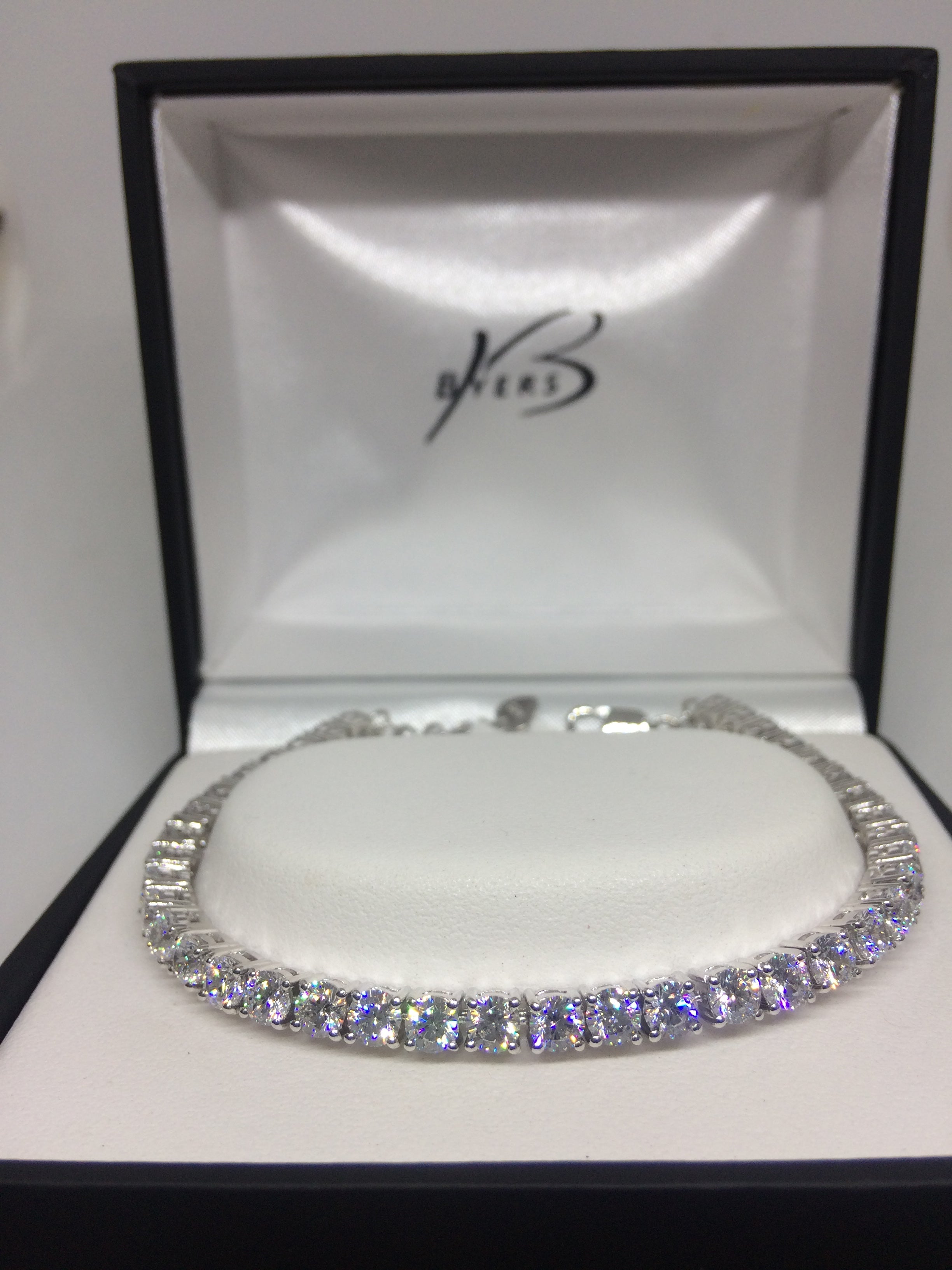 Sterling Silver Tennis Bracelet #