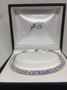 Sterling Silver Tennis Bracelet #