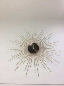 Karlsson Extreme Peony Gold Wall Clock #22290
