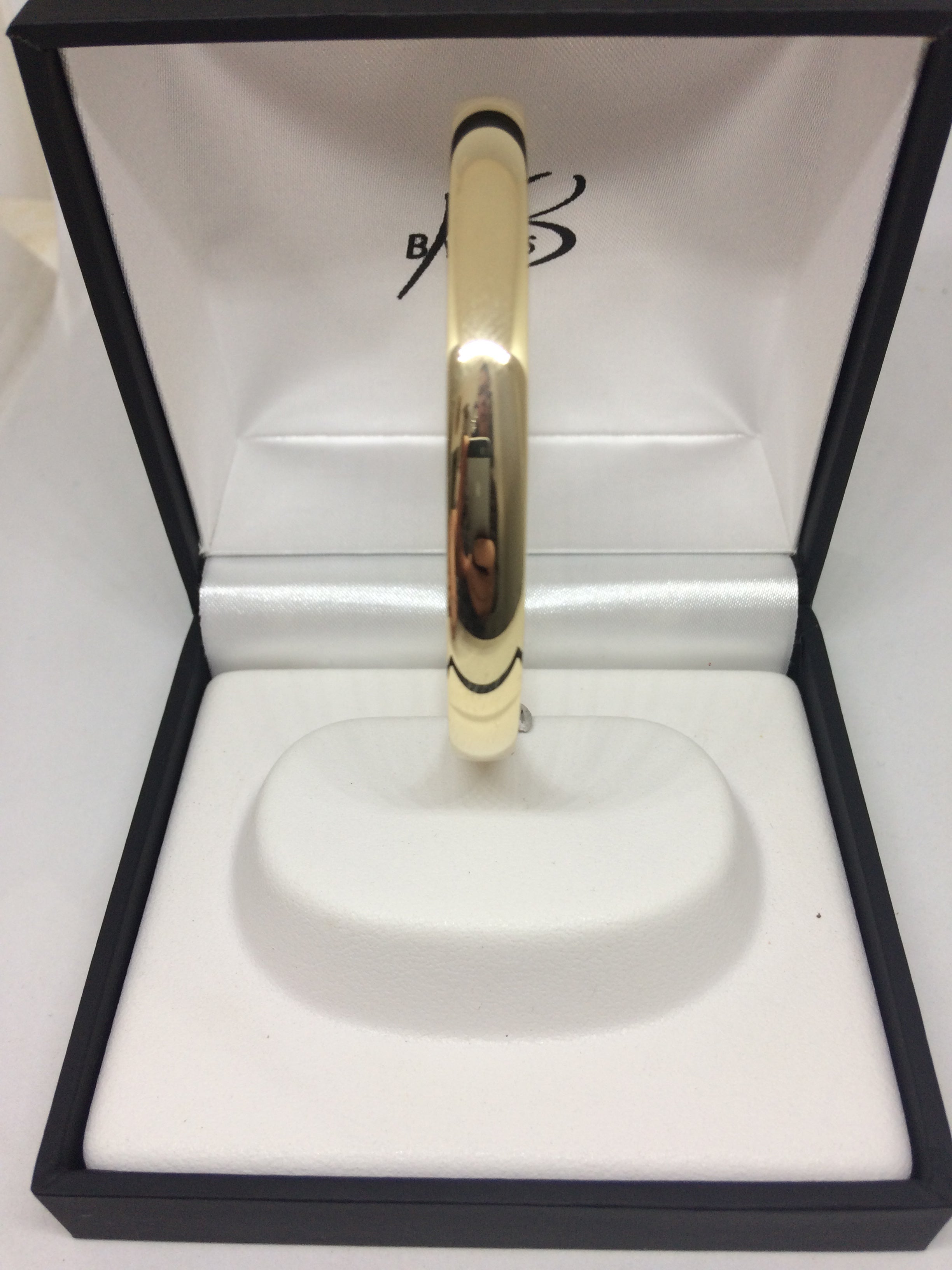 9ct Yellow Gold Troy Ounce Bangle #22438