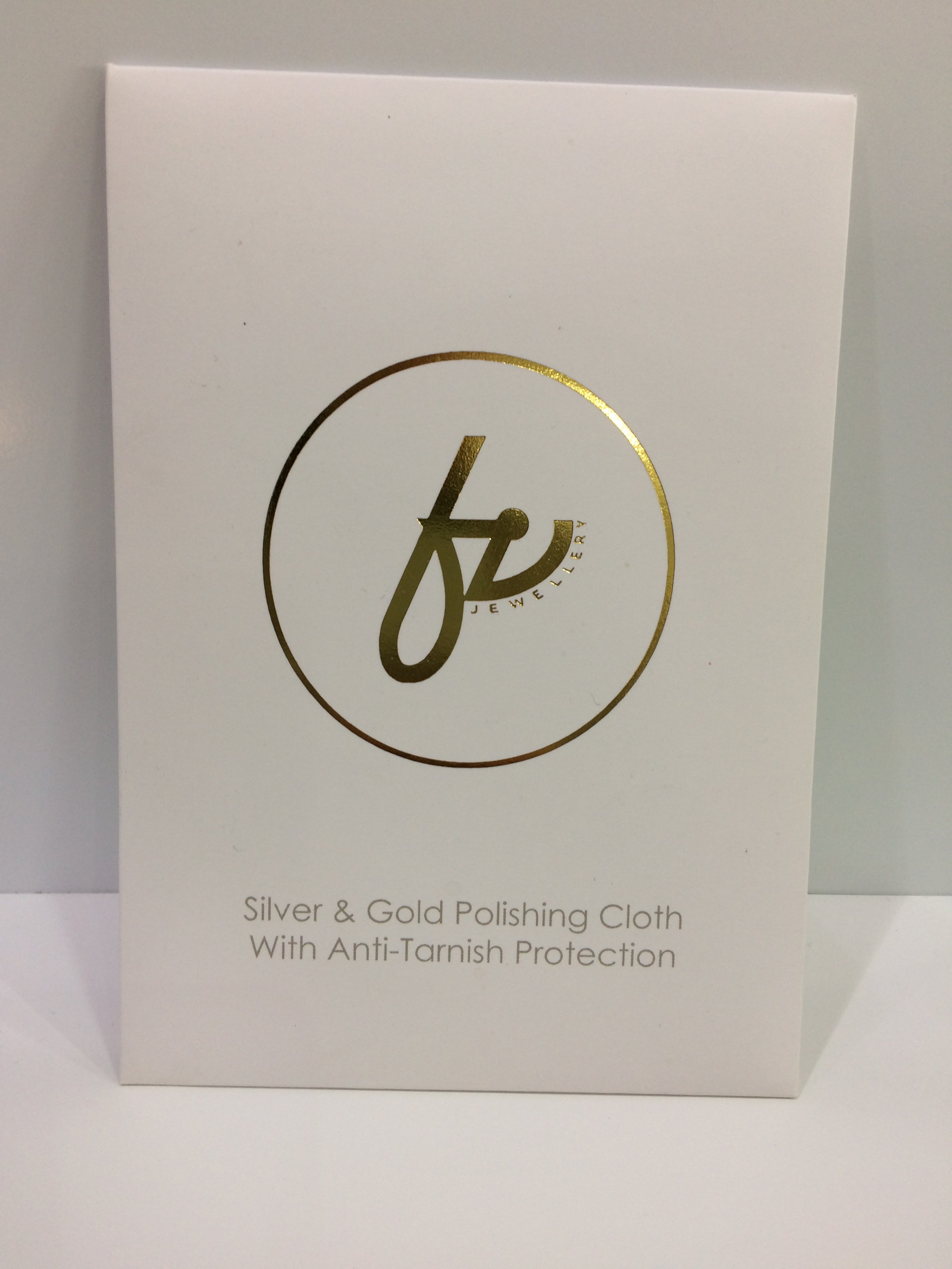 Large FV Silver & Gold Polishing Cloth with Anti-Tarnish Protection #