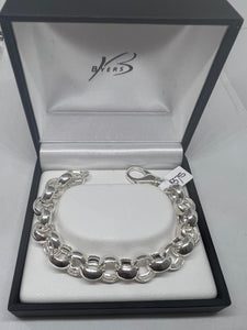 Sterling Silver Round Belcher Bracelet #22834