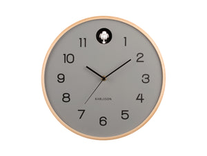 Karlsson Natural Cuckoo Clock Grey #24125