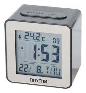 Rhythm Digital Alarm Clock - Black  #24714