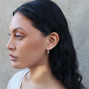 Najo Shimmy Two-Tone Earrings #