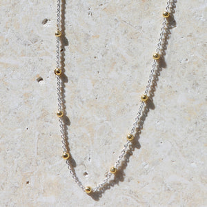 Najo Alogonquin Necklace Yellow Gold Plated   #24896